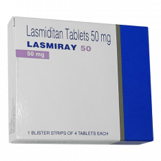 Ласмидитан (Lasmiditan) :: Рейвау, Reyvow аналог :: Lasmiray 50мг табл. №4