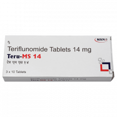Терифлуномид (Абаджио аналог) 14мг Teru MS табл. №30