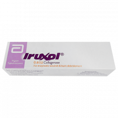 Ируксол Iruxol ЕГИПЕТ (состав: коллагеназа) мазь 15г